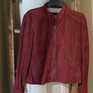 NWT Lucky Brand Suede Jacket